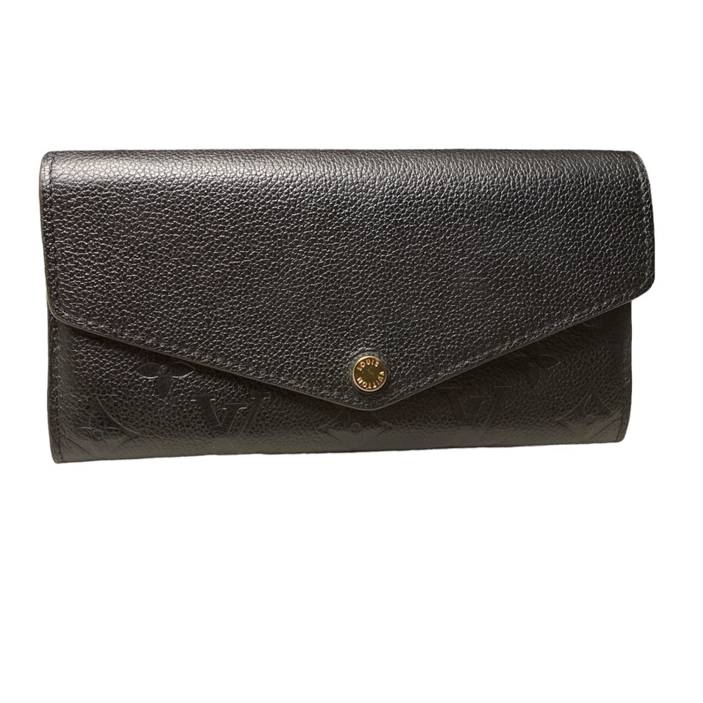 - Black Monogram Wallet
